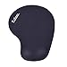 Antner Mouse Pad with Gel Wrist Pad Anti-skid Mat,Black
