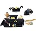 Baby Stroller Organizer with NEWLY ADDED Pacifier Clip; 2 Insulated Cup Holders, 1 Large Pocket, and 3 Accessory Pockets, Velcro Attach Strap and Safety Strap for toys