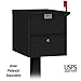 Roadside Mailbox, Black