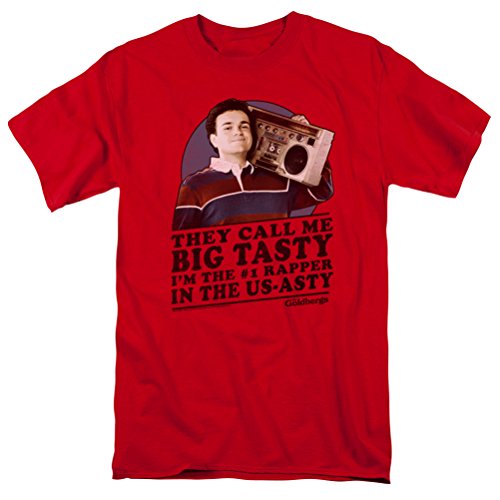 The Goldbergs Big Tasty T-shirt, Red, Small