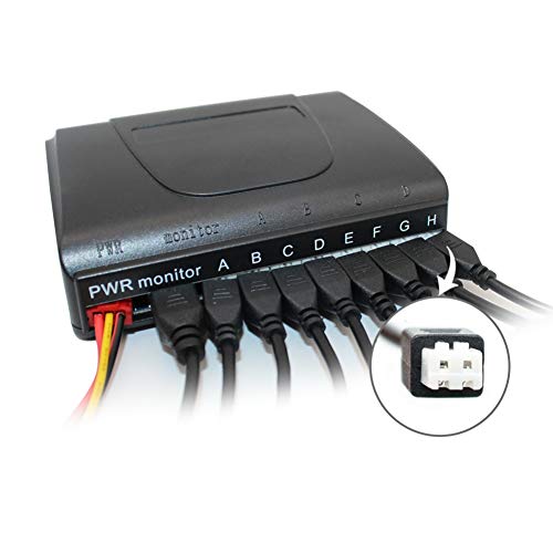 LED Display Car Rearview Reverse Radar System with 8 Parking Sensors, Sizet Front and Rear Parking Buzzer Beeps + LED Distance Display