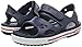 Crocs Kids' Crocband II Toddler Sandal | Water Shoe for Boys and Girls | Slip On Sandal, Navy/White, 10 M US Toddler