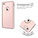 WeLoveCase iPhone 6S Plus 6 Plus Case, Defender Hybrid High Impact Heavy Duty Hard PC Outer Shell with Inner Soft Rubber 3 in 1 Combo Full-Body Armor Protective Case for iPhone 6 Plus (Rose Gold)
