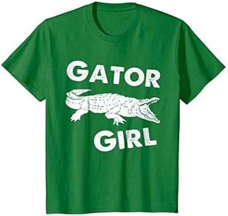 Gator Girl Alligator Shirt, Crocodile Swamp Reptile Love Tee