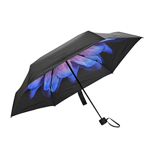 image for Ke.movan Travel Compact Umbrella Windproof Mini Sun & Rain Umbrella Ul