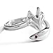 JEWME 925 Sterling Silver Women Fox Tail Rings Fine Jewelry Open Zirconia 5-6.5