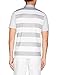 Nike Men's Dry Bold Stripe Golf Polo (X-Large, Wolf Grey/Black)