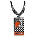 NFL Officially Licensed Gridiron Diamond Plate Rope Necklace