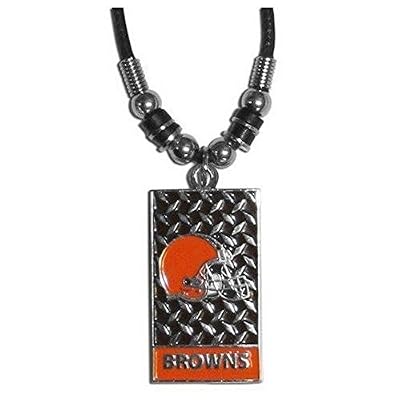 NFL Officially Licensed Gridiron Diamond Plate Rope Necklace