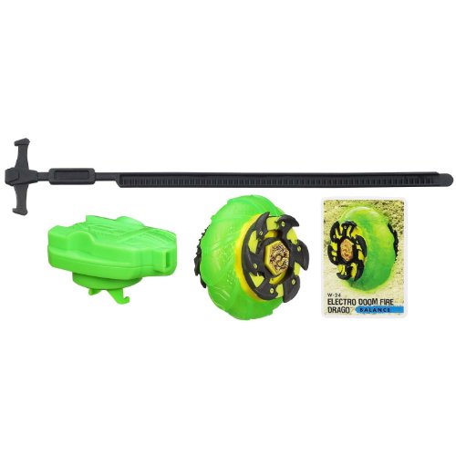 Beyblade Beywheelz W24 Electro Doom Fire Drago Battler