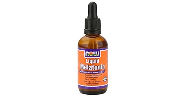 Amazon.com: NitikanShop Melatonin 2 Oz Liquid 3 Mg By Now Foods (1): Home & Kitchen