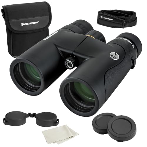 Celestron 72332 Nature DX ED 8x42 Fernglas für Natur- und Vogelbeobachtungen mit Objektivlinsen mit niedriger Streuung, vollvergütet mit BaK-4-Prismen