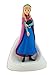 9 Inch High Plastic Princess Anna Frozen Coin Bank Molded Coin Piggy Saving Bank with Pink Wallet
