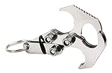 Gracefulvara Multifunctional Folding Grappling Hook Climbing Claw Outdoor Carabiner Survival Tool