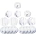 Bluegogo Cable Clips - Self-Adhesive Desk Cable Organizer, Durable Cord Management, Wire Holder, Wire Management System, Pack of 10, White