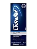 LivRelief Ultra Strength Natural Pain Relief Cream - Fast Relief of Arthritis Pain, Back Pain, Knee Pain, Tennis Elbow, Sore Muscles and Sore Joints