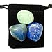 The Magic Is In You 21 Stone MEGA-Chakra Healing Tumbled Crystal Set with 7 Pouches & 7 Description Cards