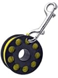 Finger Reel with Brass Clip Wreck Scuba Diving Tech Spool 3 Sizes