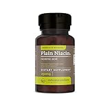 Plain Niacin Nicotinic Acid Immediate Release Niacin, 250mg 100 Tabs