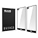[2-Pack]Full Coverage Tempered Glass Screen Protector For LG V20 with Lifetime Replacement Warranty[Black]