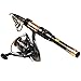 Sougayilang Mini Spinning Fishing Rod and Reel Combos Portable Pocket Telescopic Fishing Pole Spinning Fishing Reel for Kids & Adults Travel Saltwater Freshwater Fishing