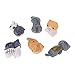 HuntGold 6x DIY Craft Cat For Fairy Garden Ornament Miniature Figurine Dollhouse Decor