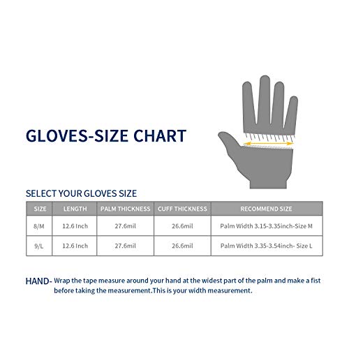 image for LANON Protection Reusable Cleaning Gloves wahoo PVC Dishwashing Gloves