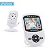 [UPGRADED VERSION] Video Baby Monitor with Digital Camera, 2.4'' LCD Display, Infrared Night Vision, Temperature Monitoring, Two Way Talkback Function and Lullabies