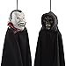 JOYIN Set of Four 16 Inch Hanging Ghost Halloween Decorations with Different Designs
