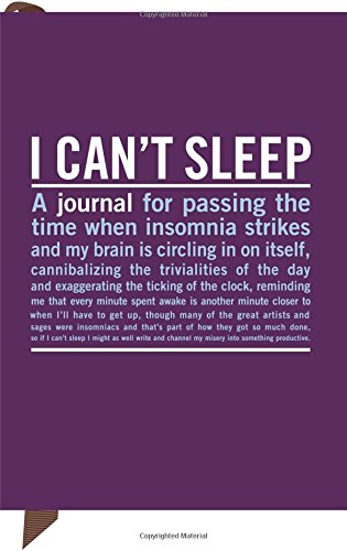 Knock Knock Mini Inner-Truth Journal, I Can't Sleep, 4 x 5.75 Inches (50077) (Mini IT)