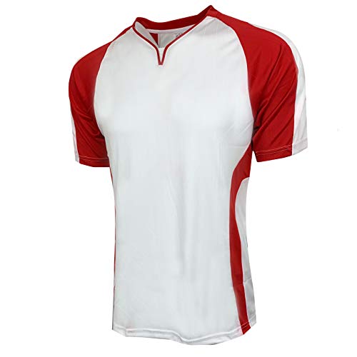 image for Soccer Uniforms for Kids and Adults, Team Uniforms 4 Pcs Set, Two Jers