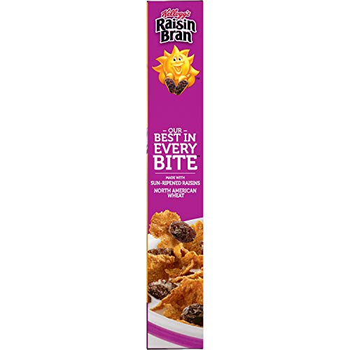Raisin Bran Breakfast Cereal, Original, Good Source of Fiber, 16.6 oz