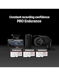Tarjeta Micro SDXC con adaptador PRO Endurance de Samsung (renovada)
