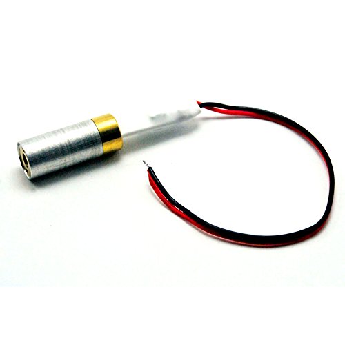 Jolooyo INDUSTRIAL/LAB 532-10 5VDC Green Laser DOT Diode Module