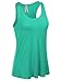Emmalise Women's Flowey Lightweight Yoga Workout Tank Top Tee Tshirt