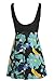 Sexyin Women's One Piece Swimdress Plus Size Swimwear Push up Boxers Bathing Suit