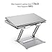 Laptop Notebook Stand,Elekin Foldable Laptop Stands Adjustable Notebook Holder Aluminum Laptop Riser Ergonomic Desktop Holder for Tablets, ipad, Notebook, MacBook Up to 17”thumb 4