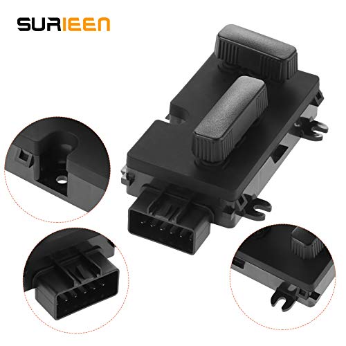 Replaces 12450166 for Driver Side 8-Way Power Seat Switch, Front Left Adjustment Recline Recliner Switch Fits for 1999-2006 Cadillac Escalade Avalanche Silverado Suburban Tahoe Sierra Yukon Hummer H2 - Thumbnail 4