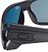 Oakley Men's OO9101 Batwolf Rectangular Sunglasses, Matte Black Ink/Ruby Iridium, 27 mm