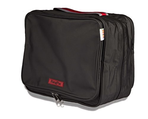 LeanPac - The HangPac - Travel Essentials, Hanging Toiletry Bag for Women & Men, Makeup & Wash Bag