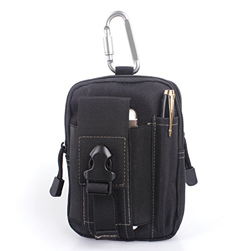 Compact MultiPurpose Tactical MOLLE EDC Utility Gadget Pouch Tools