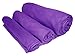 Country Bound 3-Piece Microfiber Travel Towel Set - Purple