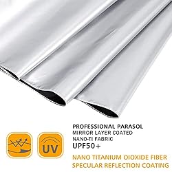 G4Free UPF 50+ UV Protection 54 Inch Large Reverse