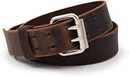 Double Down Leather Belt | Made in USA | Leather Belt for Men | Two Prong Mens Work Belt | Men's Belts Ca