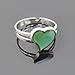 CJESLNA Color Changeable Heart Mood Ring