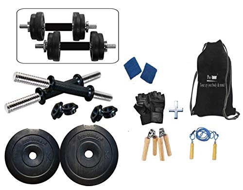 Protoner and Accessories Adjustable Dumbbells PVC