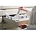 DYMO Standard D1 53721 Labeling Tape ( White Print on Black Tape , 1'' W x 23' L , 1 Cartridge), DYMO Authentic