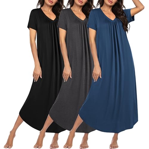 Ekouaer Long Nightgowns