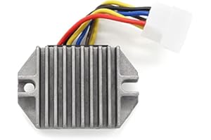 KIMLLAM Voltage Regulator Rectifier AM126304 AUC12632 M70121 M97348 Rectifier for John Deere 240 245 260 265 285LX172 X595 X700 X720 X724 X728 F510 F735 for Gator 6x4 Gator CS Gator CX Gator and TS Gator