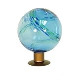 Echo Valley 8142 10-Inch Glow-in-the-Dark Illuminarie Glass Gazing Globe, Ocean Mist Swirl